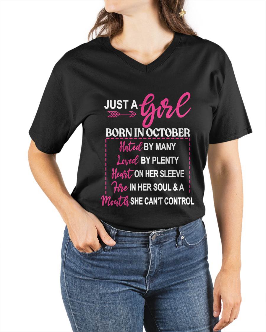 AN OCTOBER GIRL – HATED BY MANY, LOVED BY PLENTY - FOR WOMEN - TLEE10 (SKU2604-06-10)