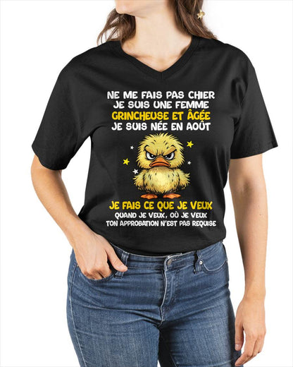 JE SUIS UNE FILLE D’AOÛT - POUR FEMME - TLEE08 (SKU2604-119-08)