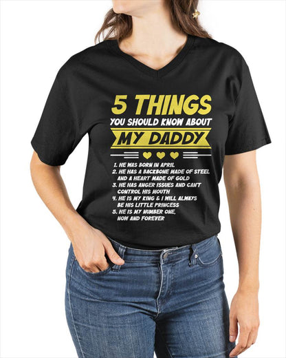 APRIL - 5 THINGS YOU SHOULD KNOW ABOUT MY DADDY - FROM DAD - TLEE04 (SKU2606-53-04)