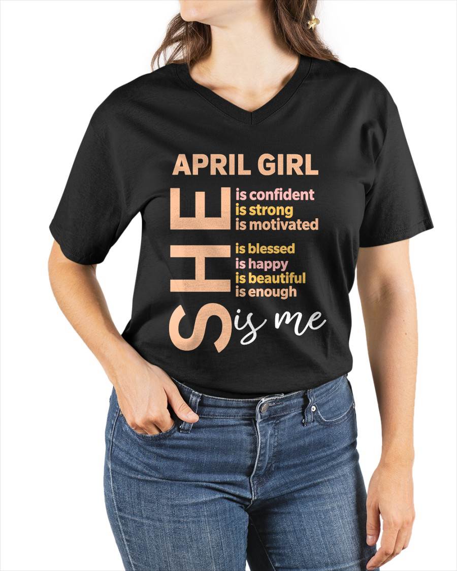 APRIL GIRL - SELF LOVE TYPOGRAPHY - FOR WOMEN - TLEE04 (SKU2606-255-04)