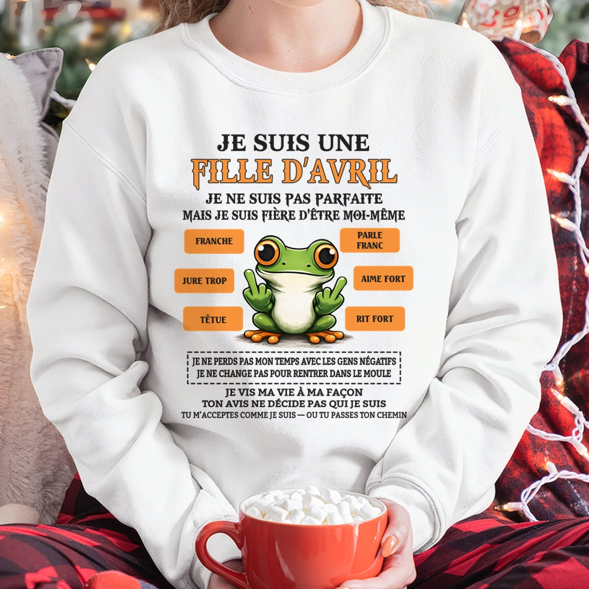 JE SUIS UNE FILLE D’AVRIL - fma TLEE04 / fr04 (SKU2603-02-04)