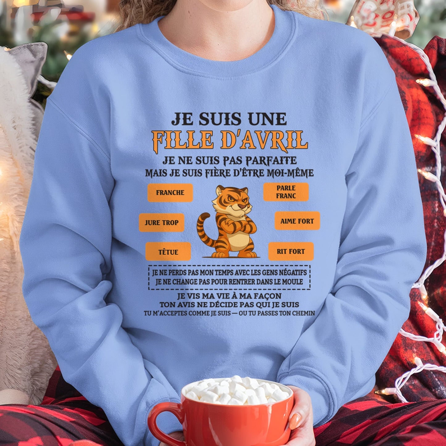 JE SUIS UNE FILLE D’AVRIL - fma TLEE04 / fr04 (SKU26T-01240-04)