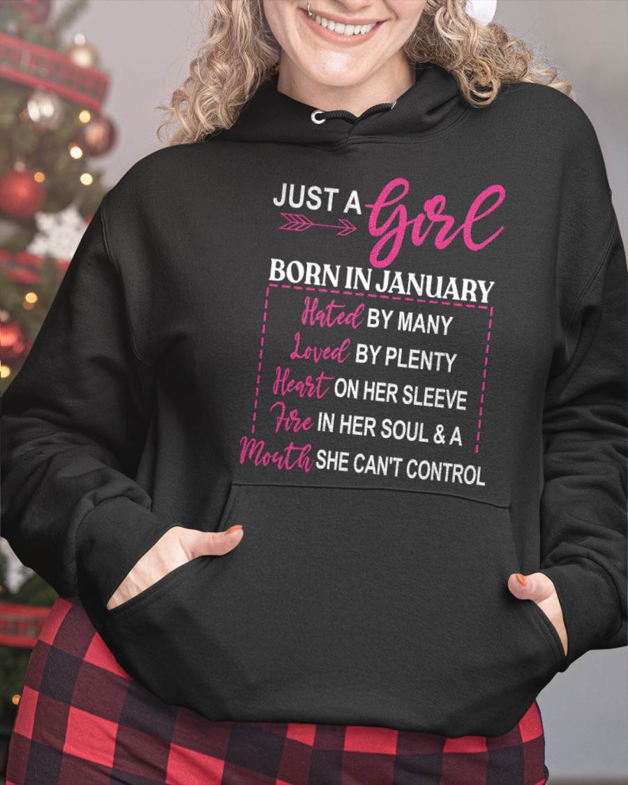 A JANUARY GIRL – HATED BY MANY, LOVED BY PLENTY - FOR WOMEN - TLEE01 (SKU2604-06-01)