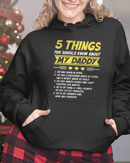 APRIL - 5 THINGS YOU SHOULD KNOW ABOUT MY DADDY - FROM DAD - TLEE04 (SKU2606-53-04)