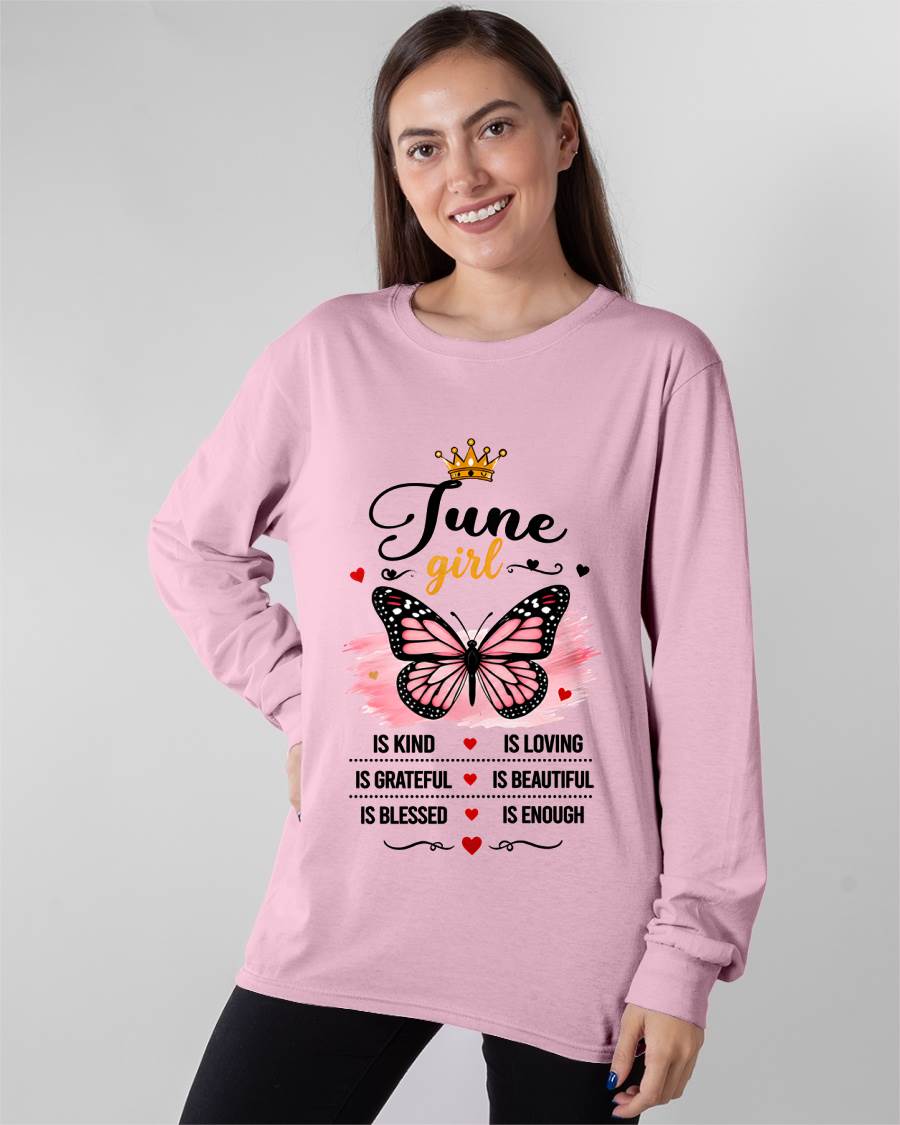 JUNE GIRL BUTTERFLY SHIRT - FOR WOMEN - TLEE06 (SKU2608-593-06)