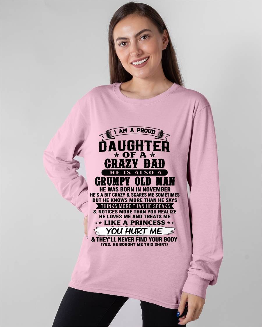 NOVEMBER - PROUD DAUGHTER OF DAD - FROM DAD - TLEE11 (SKU2606-209-11)