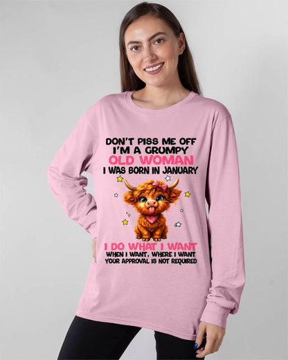 JANUARY GRUMPY LADY SHIRT - FOR WOMEN - TLEE01 (SKU2607-215-01)