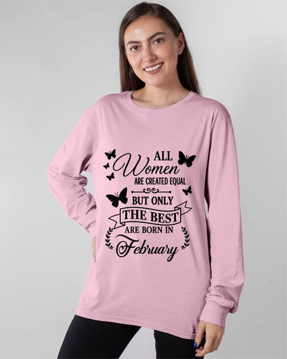FEBRUARY – ONLY THE BEST ARE CREATED - FOR WOMEN - TLEE02 (SKU2606-322-02)