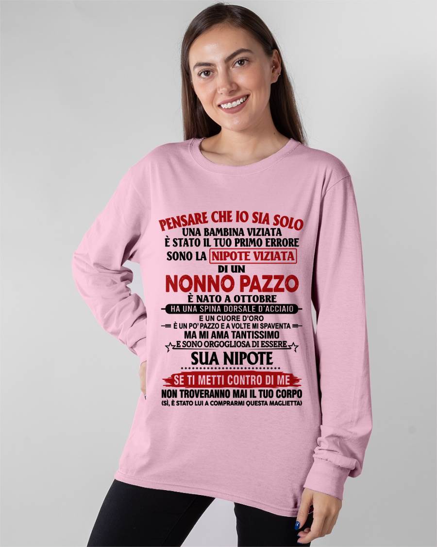 NONNO PAZZO NATO A OTTOBRE - DAL NONNO - TLEE10 (SKU2605-333-10)
