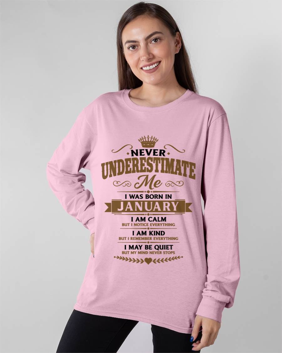 JANUARY - SWEET CALM AND UNFORGETTABLE - FOR WOMEN - TLEE01 (SKU2608-491-01)