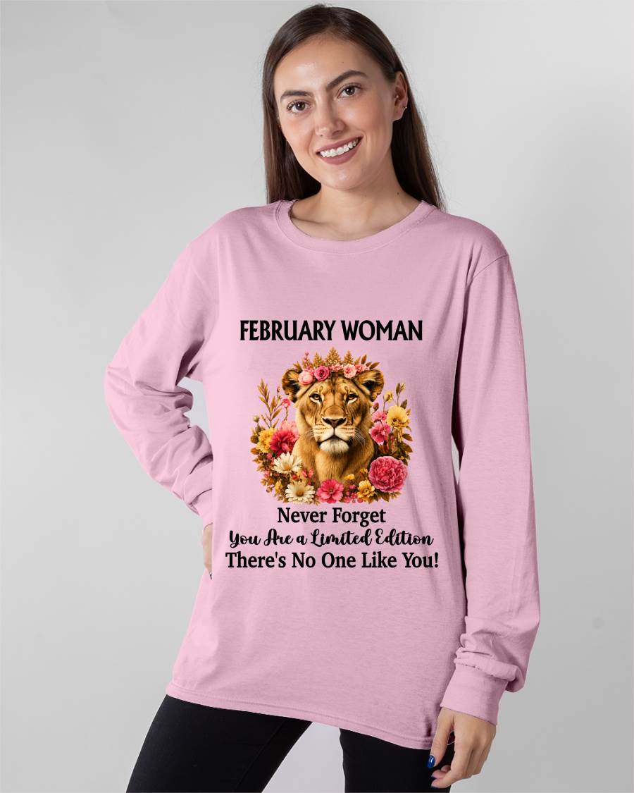 FEBRUARY WOMAN – PROUD TO BE DIFFERENT - FOR WOMEN - TLEE02 (SKU2607-74-02)