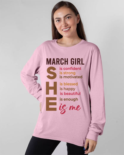 MARCH GIRL - SHE IS ME - FOR WOMEN - TLEE03 (SKU2607-164-03)