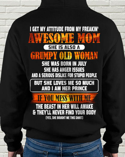 JULY - MESS WITH ME, MEET MY AWESOME MOM - FROM MOM - TLEE07 (SKU2606-142-07)