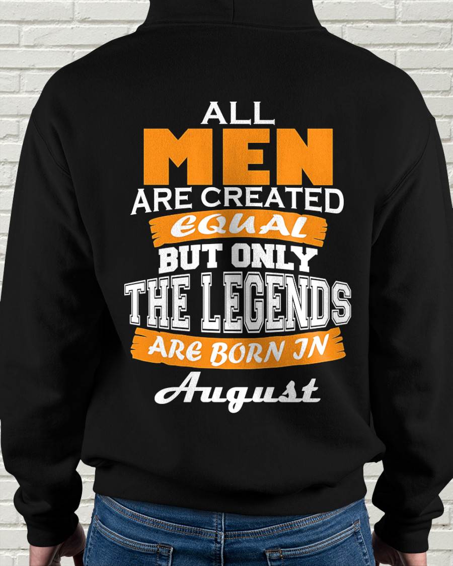 AUGUST MEN ARE BUILT DIFFERENT - FOR MAN - TLEE08 (SKU2604-236-08)