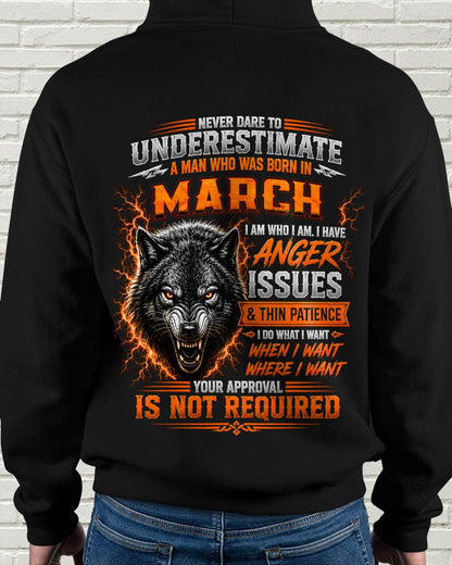 MARCH MAN I DO WHAT I WANT SHIRT - FOR MAN - TLEE03 (SKU2608-244-03)
