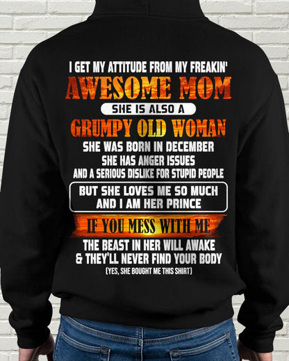 DECEMBER - MESS WITH ME, MEET MY AWESOME MOM - FROM MOM - TLEE12 (SKU2606-142-12)