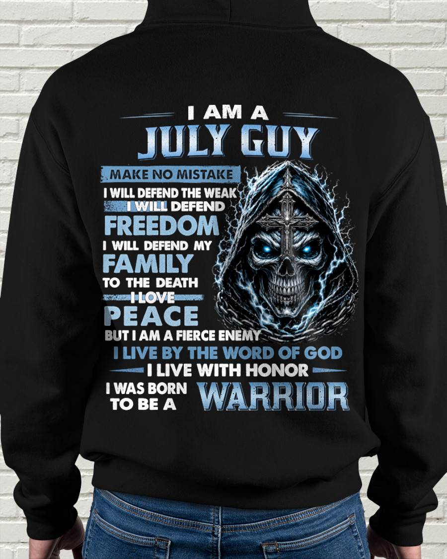 JULY GUY – NEVER BACK DOWN - FOR MAN - TLEE07 (SKU2607-271-07)