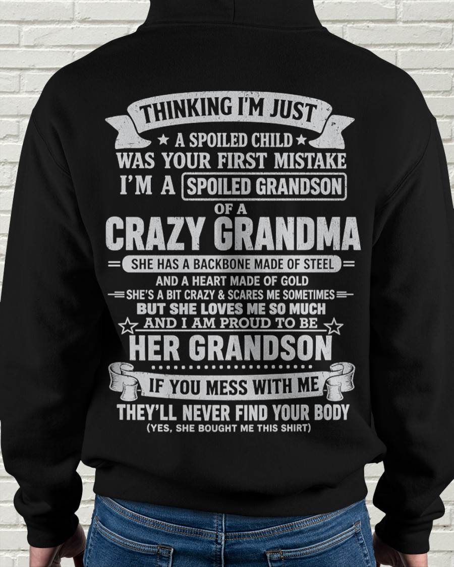 GRANDMA’S PROTECTION MODE: ON - FROM GRANDMA - TLEE00 (SKU2607-06-00)