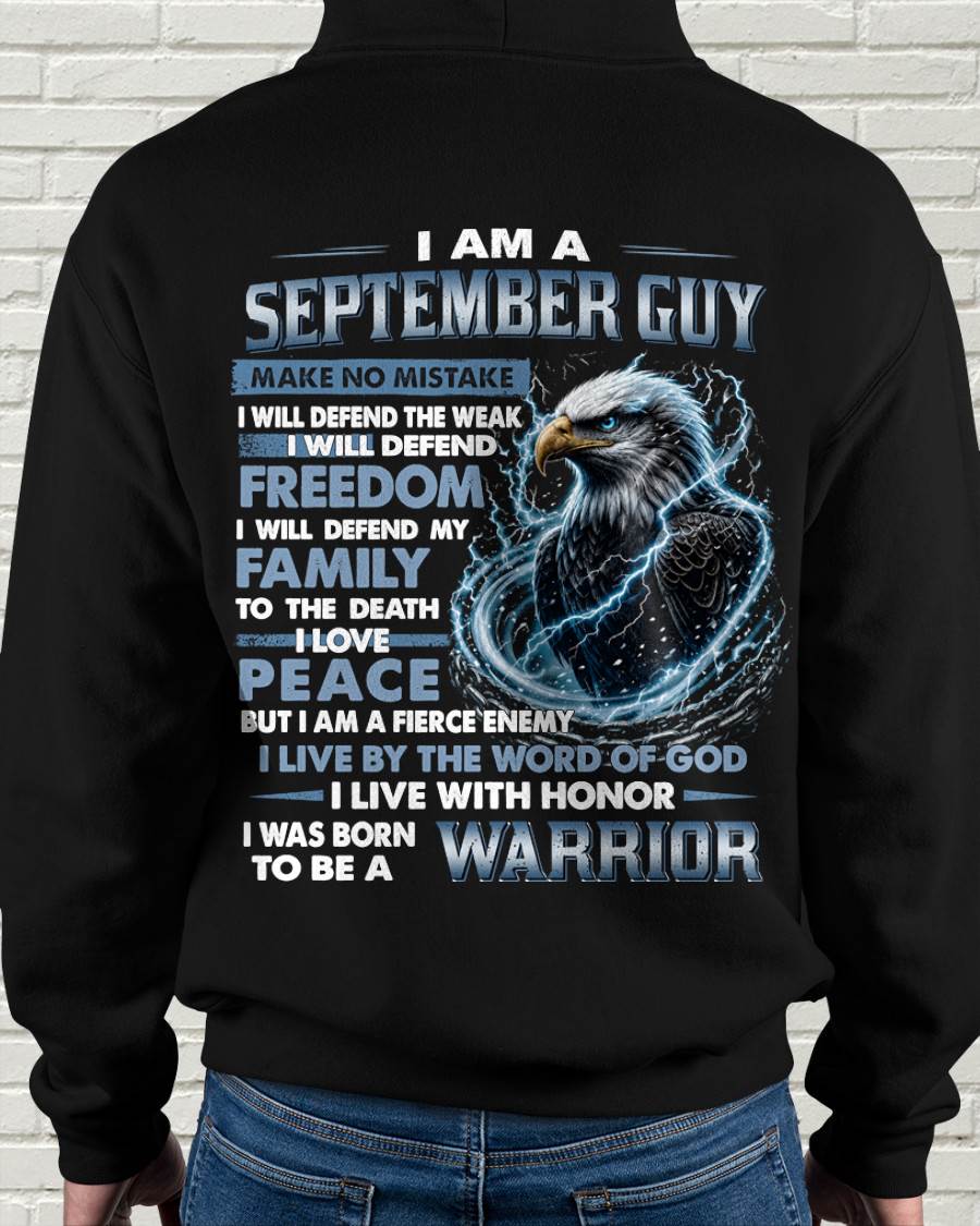 SEPTEMBER GUY – DEFENDER OF FREEDOM - FOR MAN - TLEE09 (SKU2607-272-09)