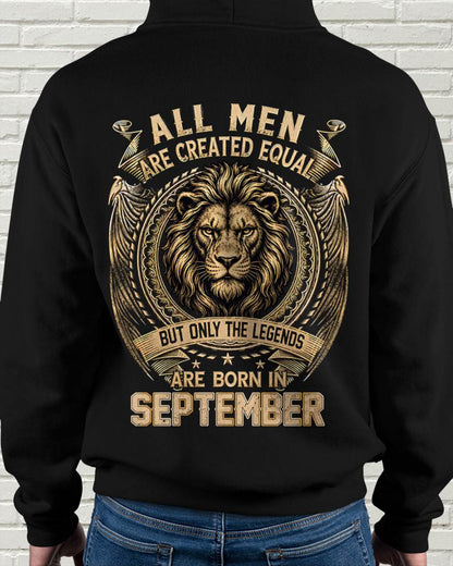 SEPTEMBER BORN LEGEND SHIRT – LION KING - FOR MAN - TLEE09 (SKU2606-177-09)