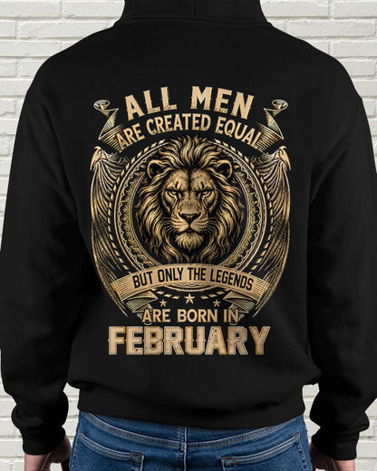 FEBRUARY BORN LEGEND SHIRT – LION KING - FOR MAN - TLEE02 (SKU2606-177-02)