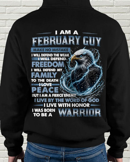 FEBRUARY GUY – DEFENDER OF FREEDOM - FOR MAN - TLEE02 (SKU2607-272-02)