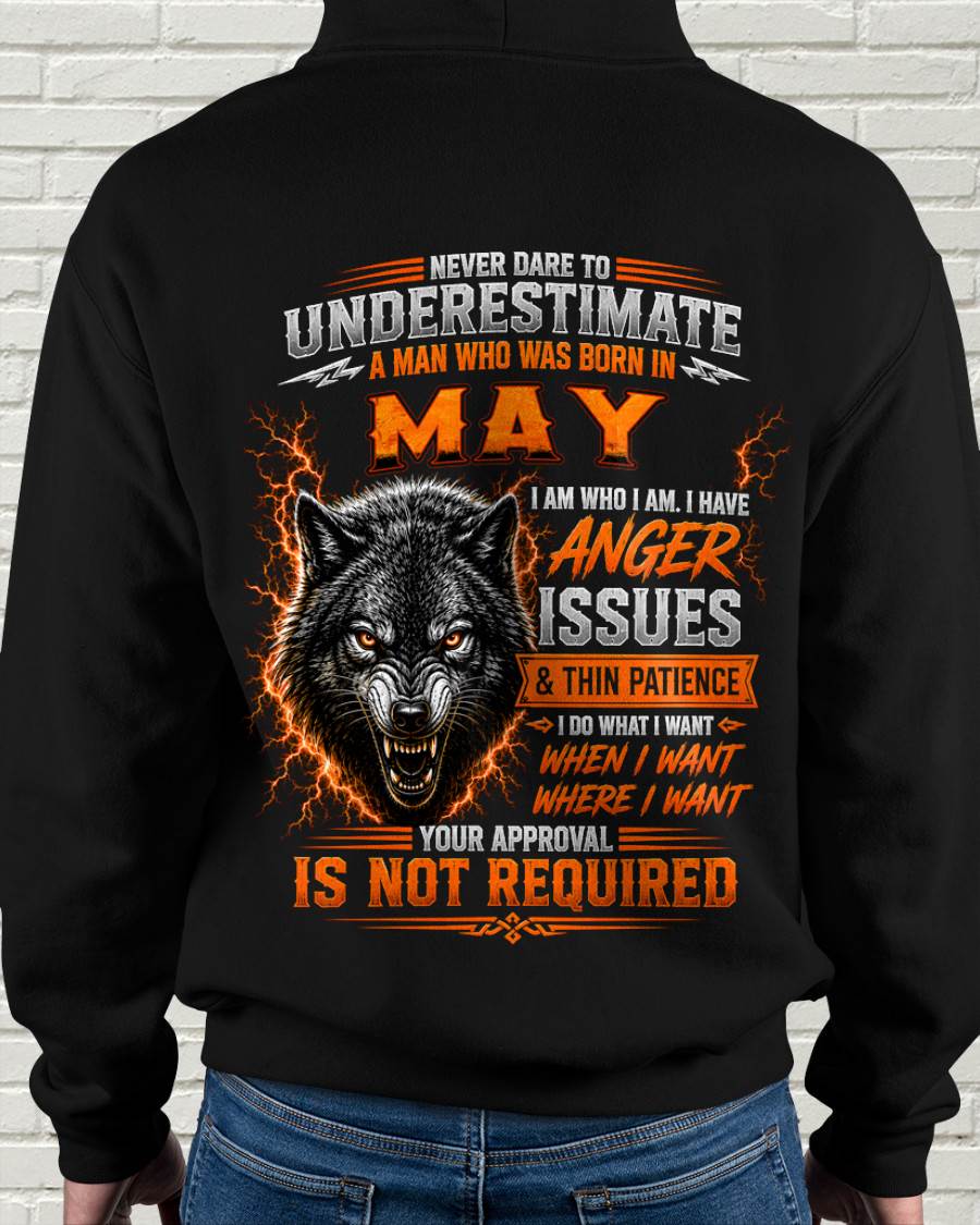 MAY MAN I DO WHAT I WANT SHIRT - FOR MAN - TLEE05 (SKU2608-244-05)
