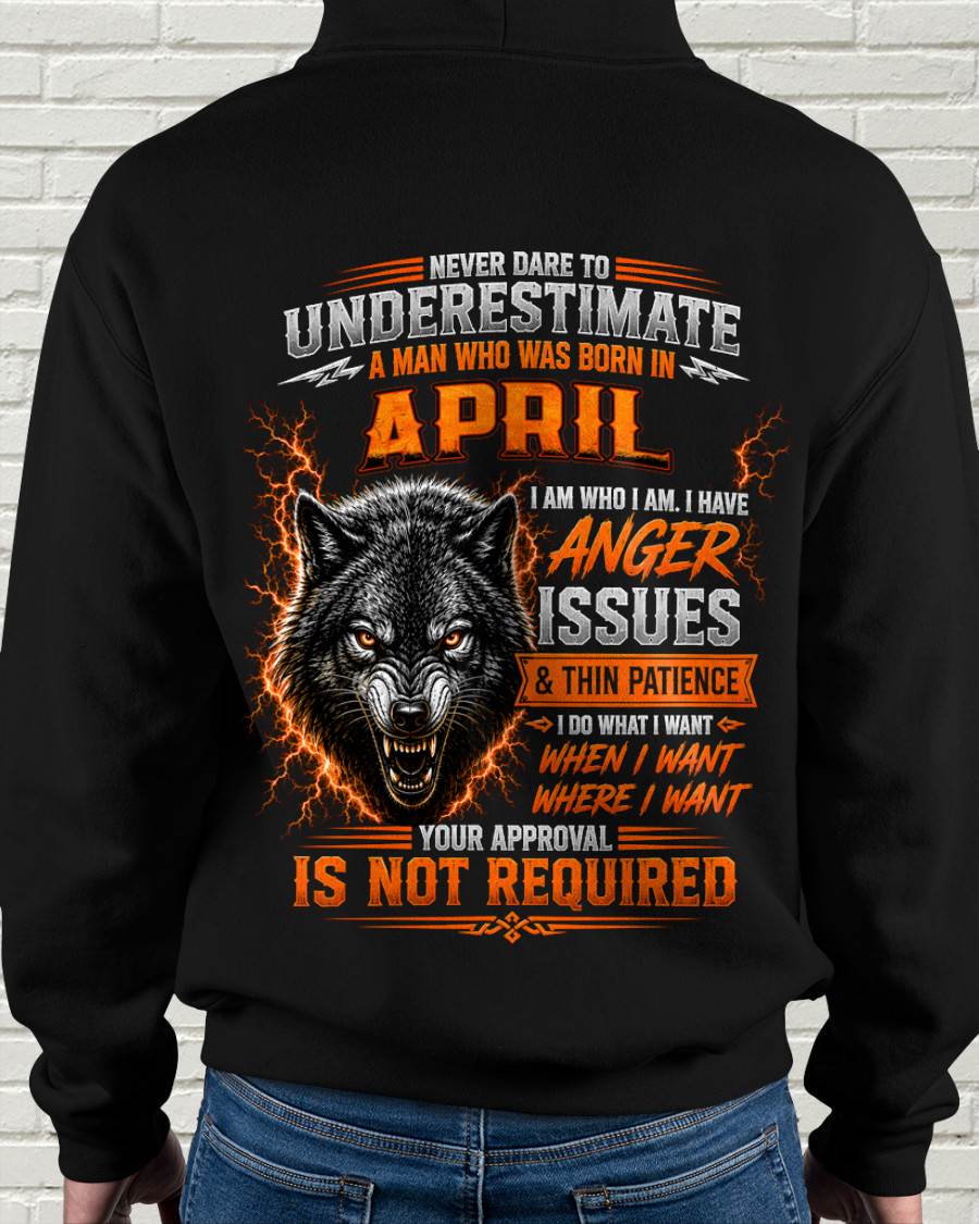 APRIL MAN I DO WHAT I WANT SHIRT - FOR MAN - TLEE04 (SKU2608-244-04)