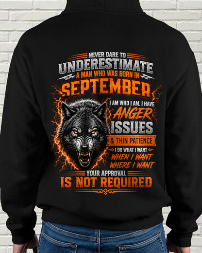 SEPTEMBER MAN I DO WHAT I WANT SHIRT - FOR MAN - TLEE09 (SKU2608-244-09)