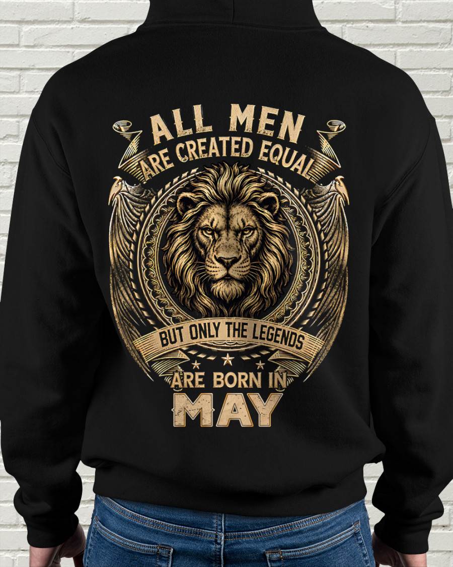 MAY BORN LEGEND SHIRT – LION KING - FOR MAN - TLEE05 (SKU2606-177-05)