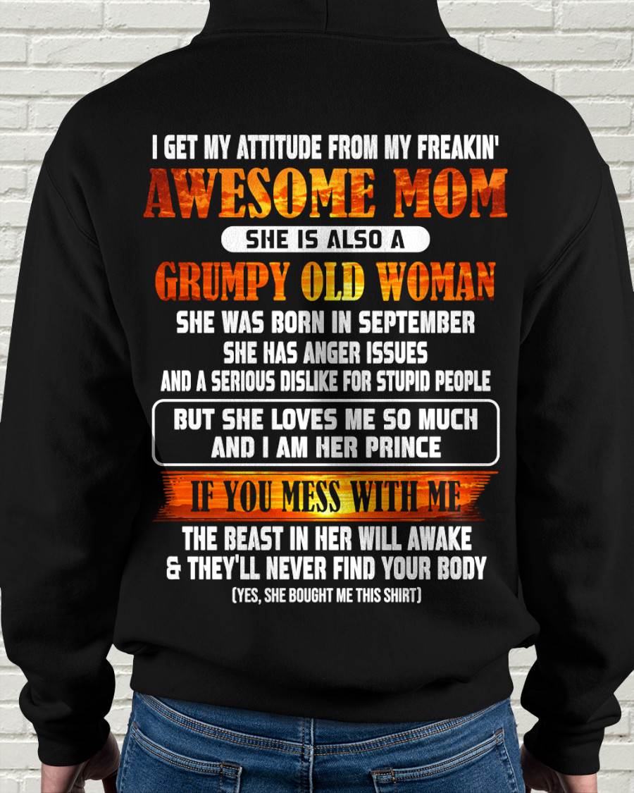 SEPTEMBER - MESS WITH ME, MEET MY AWESOME MOM - FROM MOM - TLEE09 (SKU2606-142-09)