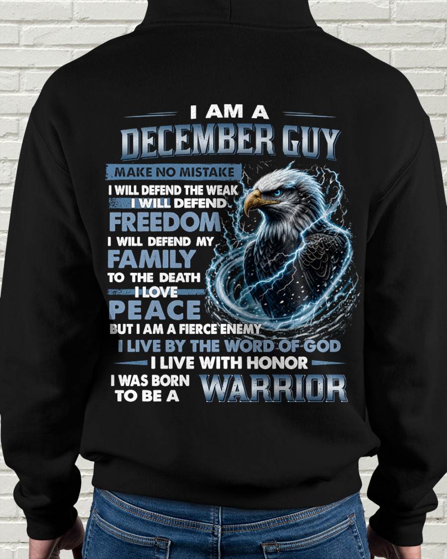 DECEMBER GUY – DEFENDER OF FREEDOM - FOR MAN - TLEE12 (SKU2607-272-12)