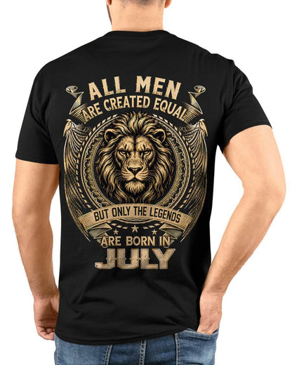 JULY BORN LEGEND SHIRT – LION KING - FOR MAN - TLEE07 (SKU2606-177-07)