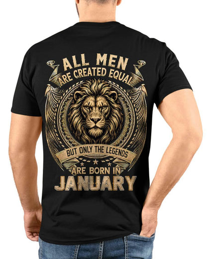 JANUARY BORN LEGEND SHIRT – LION KING - FOR MAN - TLEE01 (SKU2606-177-01)