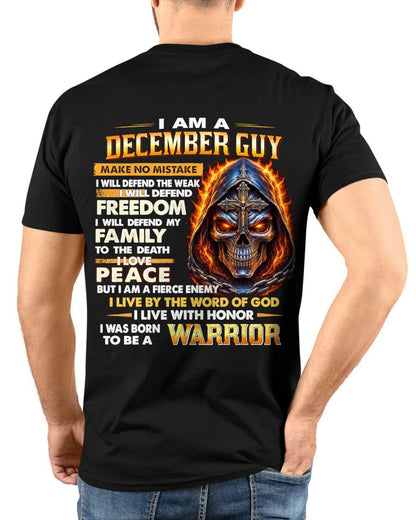 DECEMBER – DEFENDER OF FAMILY AND FREEDOM - FOR MAN - TLEE12 (SKU2605-46-12)
