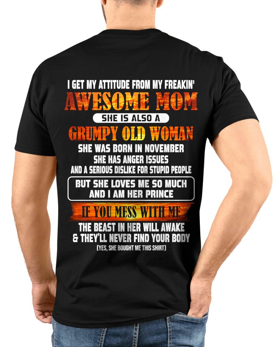 NOVEMBER - MESS WITH ME, MEET MY AWESOME MOM - FROM MOM - TLEE11 (SKU2606-142-11)