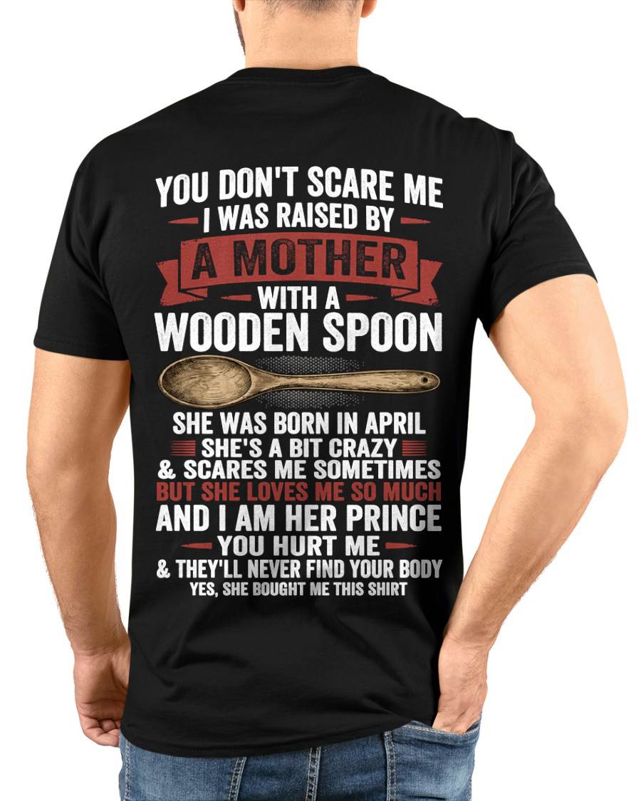 APRIL - SHE RAISED ME STRONG AND FEARLESS - FROM MOM - TLEE04 (SKU2604-85-04)