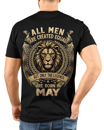 MAY BORN LEGEND SHIRT – LION KING - FOR MAN - TLEE05 (SKU2606-177-05)