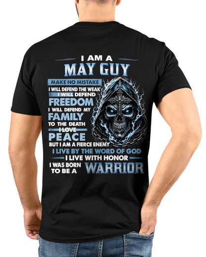 MAY GUY – NEVER BACK DOWN - FOR MAN - TLEE05 (SKU2607-271-05)