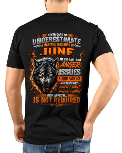 JUNE MAN I DO WHAT I WANT SHIRT - FOR MAN - TLEE06 (SKU2608-244-06)