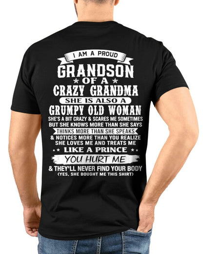 GRANDSON OF A CRAZY GRANDMA - FROM GRANDMA - TLEE00 (SKU2606-274-00)
