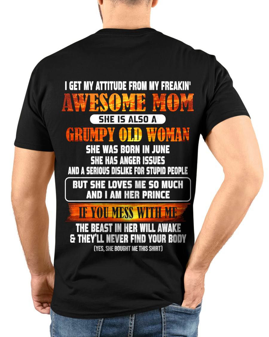 JUNE - MESS WITH ME, MEET MY AWESOME MOM - FROM MOM - TLEE06 (SKU2606-142-06)