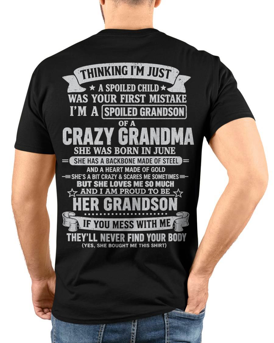 JUNE - GRANDMA’S PROTECTION MODE: ON - FROM GRANDMA - TLEE06 (SKU2607-06-06)