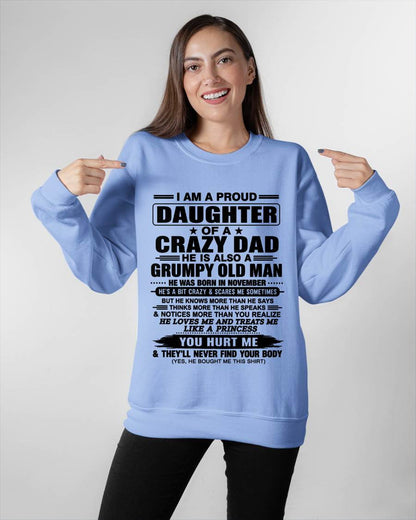 NOVEMBER DAD - GRUMPY OLD MAN, LOVING FATHER - FROM DAD - TLEE11 (SKU2606-302-11)