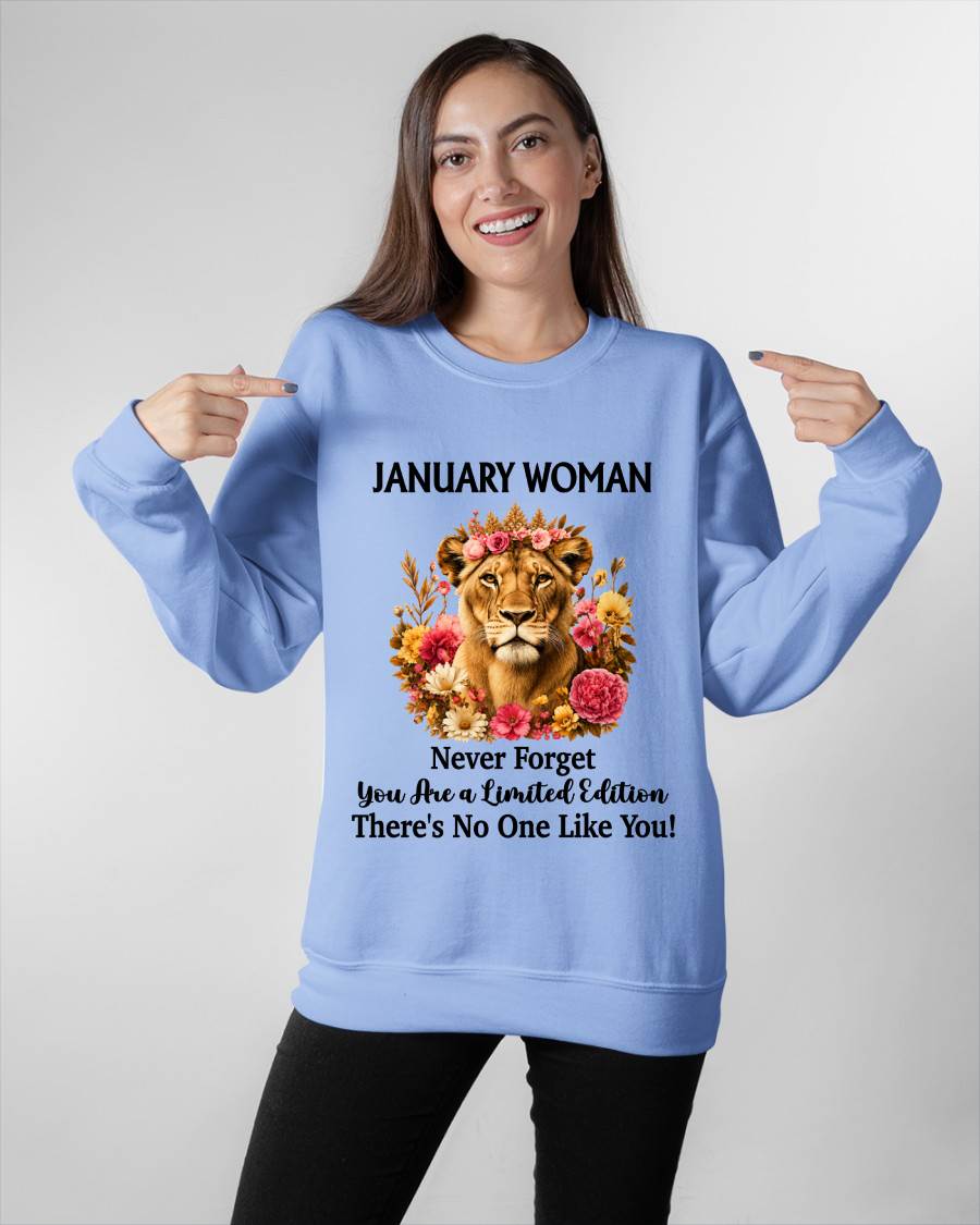 JANUARY WOMAN – PROUD TO BE DIFFERENT - FOR WOMEN - TLEE01 (SKU2607-74-01)