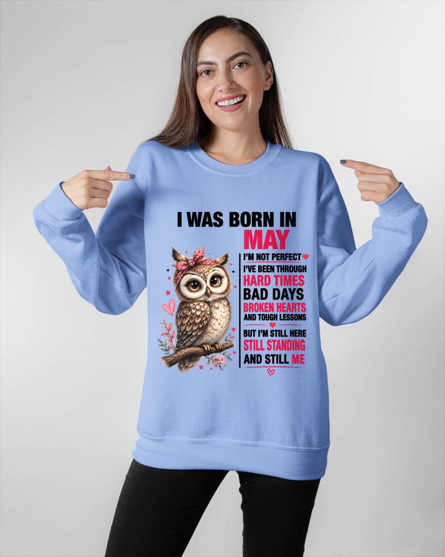 BORN IN MAY – STILL HERE, STILL STANDING - FOR WOMEN - TLEE05 (SKU2605-152-05)