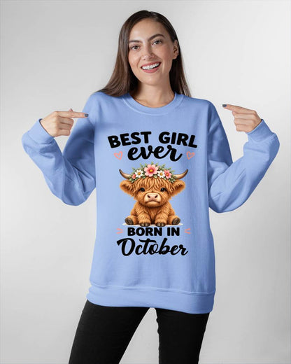 OCTOBER - BEST GIRL EVER - FOR WOMEN - TLEE10 (SKU2607-198-10)