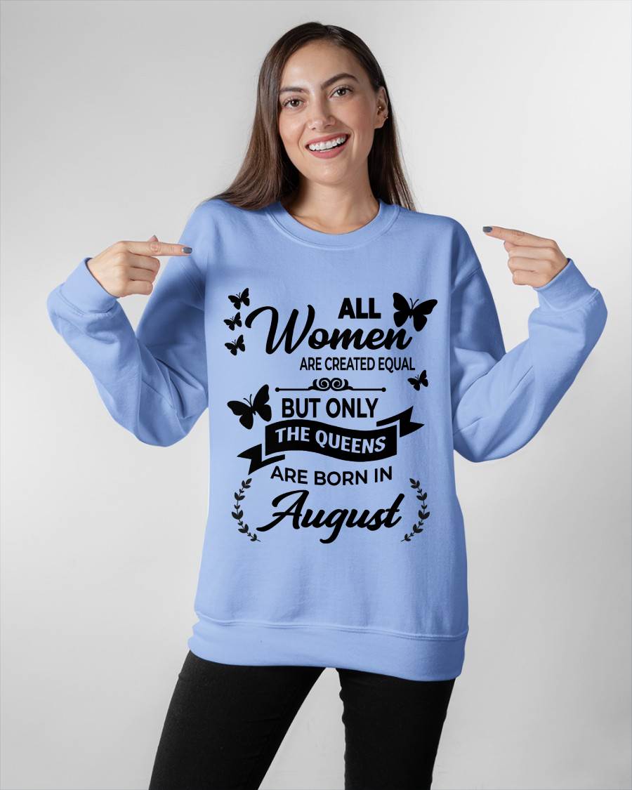 AUGUST GIRLS ARE TRUE QUEENS - FOR WOMEN - TLEE08 (SKU2605-58-08)