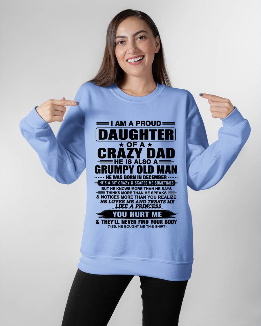 DECEMBER DAD - GRUMPY OLD MAN, LOVING FATHER - FROM DAD - TLEE12 (SKU2606-302-12)