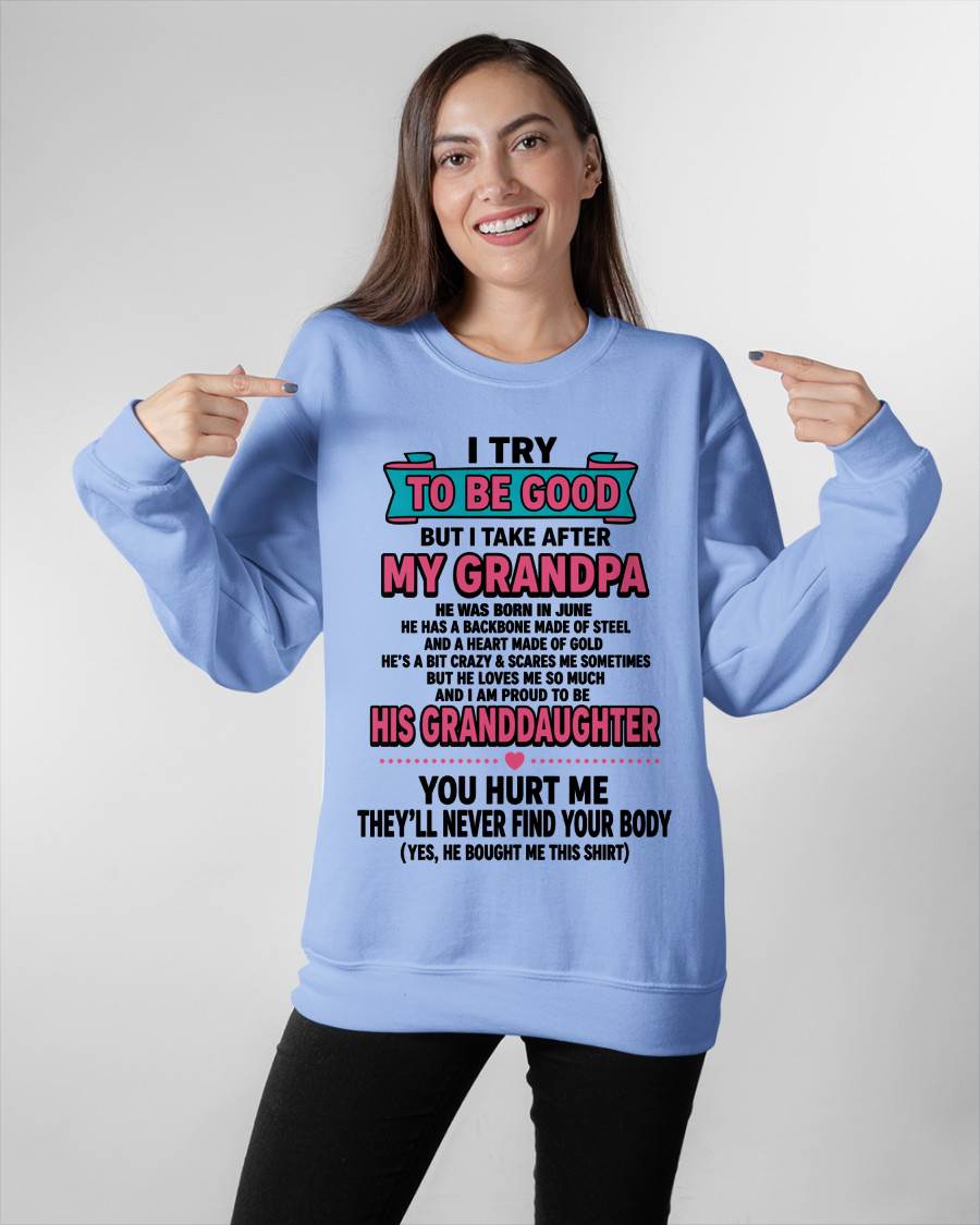 JUNE - I TRY TO BE GOOD BUT I TAKE AFTER MY GRANDPA - FROM GRANDPA - TLEE06 (SKU2606-212-06)